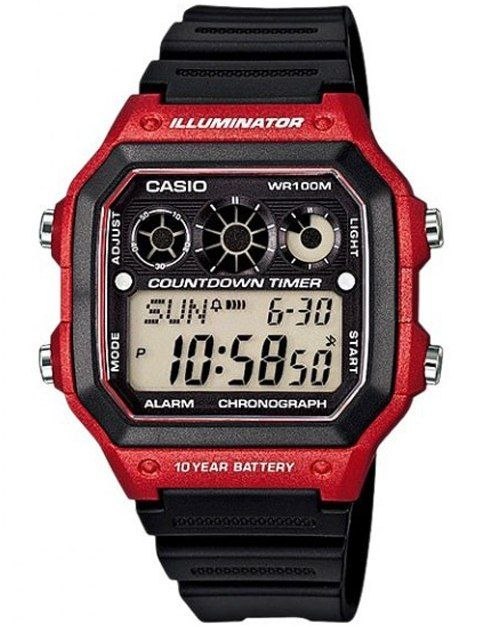 Zegarek Męski CASIO AE-1300WH-4AVDF Zegarek Męski CASIO AE-1300WH-4AVDF