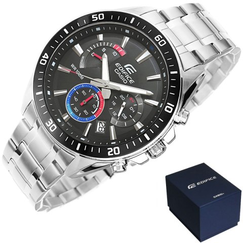 Zegarek Męski CASIO EDIFICE EFR-552D-1A3 + BOX Zegarek Męski CASIO EDIFICE EFR-552D-1A3 + BOX