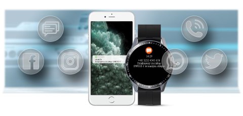 Zegarek SMARTWATCH G.ROSSI SW018-1 Zegarek SMARTWATCH G.ROSSI SW018-1
