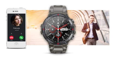 Smartwatch Giewont Focus SmartCall GW430-2 - Stone Smartwatch Giewont Focus SmartCall GW430-2 - Stone