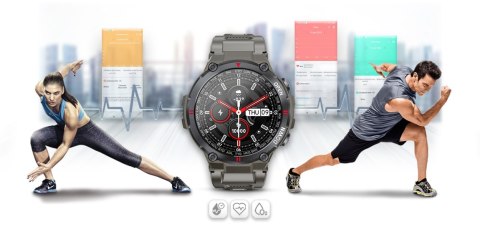 Smartwatch Giewont Focus SmartCall GW430-2 - Stone Smartwatch Giewont Focus SmartCall GW430-2 - Stone