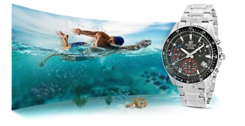 Zegarek Męski CASIO EDIFICE EFV-540D-1AVUEF 10 BAR Zegarek Męski CASIO EDIFICE EFV-540D-1AVUEF 10 BAR