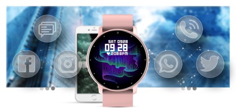 Smartwatch Damski Gravity GT1-1 Smartwatch Damski Gravity GT1-1