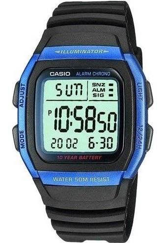 Zegarek Męski CASIO W-96H-2AVDF Unisex Zegarek Męski CASIO W-96H-2AVDF Unisex
