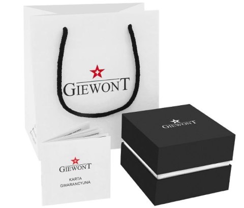 Zegarek Męski Giewont Apex Chrono GW6480-1 Chronograf Silver/Black Zegarek Męski Giewont Apex Chrono GW6480-1 Chronograf Silver/Black