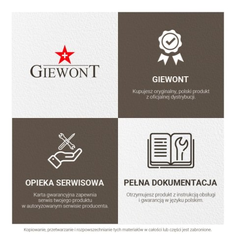 Zegarek Męski Giewont Apex Chrono GW6480-1 Chronograf Silver/Black Zegarek Męski Giewont Apex Chrono GW6480-1 Chronograf Silver/Black
