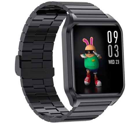 Smartwatch Rubicon RNCE89-6 Czarno-Czarny Smartwatch Rubicon RNCE89-6 Czarno-Czarny