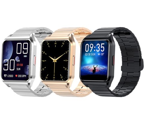 Smartwatch Rubicon RNCE89-6 Czarno-Czarny Smartwatch Rubicon RNCE89-6 Czarno-Czarny