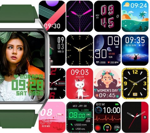 Smartwatch Rubicon RNCE89-6 Czarno-Czarny Smartwatch Rubicon RNCE89-6 Czarno-Czarny