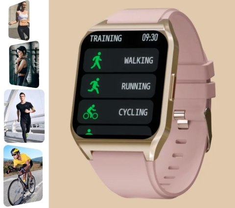 Smartwatch Rubicon RNCE89-6 Czarno-Czarny Smartwatch Rubicon RNCE89-6 Czarno-Czarny