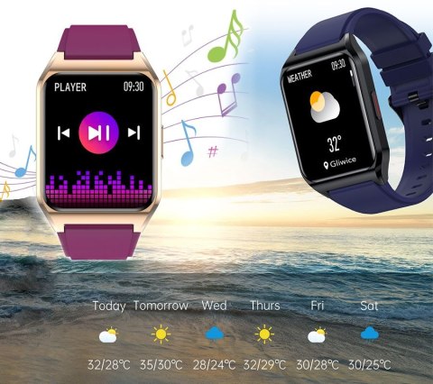 Smartwatch Rubicon RNCE89-6 Czarno-Czarny Smartwatch Rubicon RNCE89-6 Czarno-Czarny