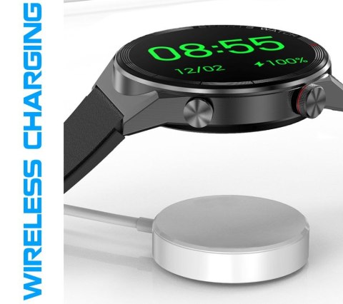 Smartwatch Rubicon RNCE99-2 Czarno-Czarny + Czarny Pasek Silikonowy Smartwatch Rubicon RNCE99-2 Czarno-Czarny + Czarny Pasek Silikonowy