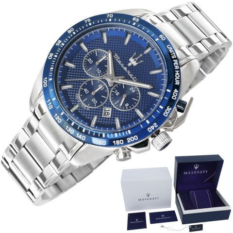 Zegarek Męski Maserati Traguardo R8873612043 + BOX Zegarek Męski Maserati Traguardo R8873612043 + BOX
