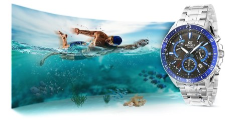 Zegarek Męski CASIO EDIFICE EFR-552D-1A2VUEF + BOX Zegarek Męski CASIO EDIFICE EFR-552D-1A2VUEF + BOX