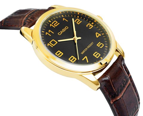 Zegarek Męski CASIO MTP-V001GL-1BUDF + BOX Zegarek Męski CASIO MTP-V001GL-1BUDF + BOX