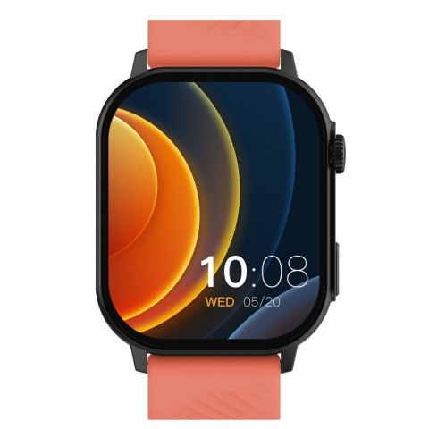 Smartwatch Gravity GT15-3 Czerwony Pasek Silikonowy + Czarna Bransoleta Smartwatch Gravity GT15-3 Czerwony Pasek Silikonowy + Czarna Bransoleta