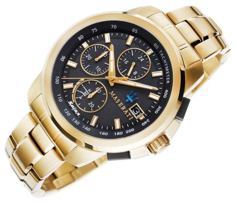 Zegarek Męski Maserati Successo Solar R8873645002 + BOX Zegarek Męski Maserati Successo Solar R8873645002 + BOX