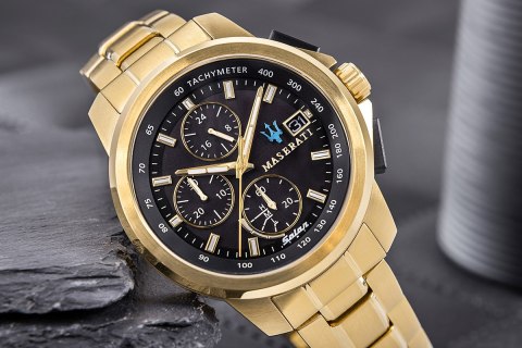 Zegarek Męski Maserati Successo Solar R8873645002 + BOX Zegarek Męski Maserati Successo Solar R8873645002 + BOX