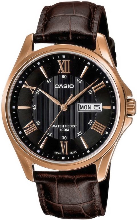 Zegarek Męski Casio MTP-1384L-1AVDF + BOX Zegarek Męski Casio MTP-1384L-1AVDF + BOX