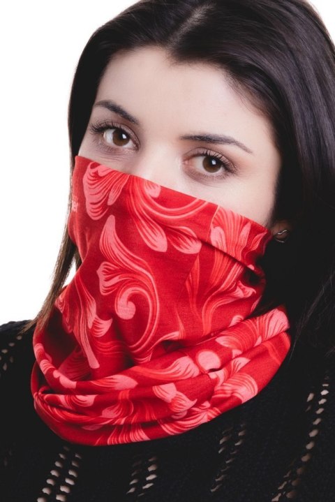 Komin damski z nadrukiem w kwiaty, chusta Rovicky Komin damski z nadrukiem w kwiaty, chusta Rovicky