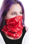 Komin damski z nadrukiem w kwiaty, chusta Rovicky