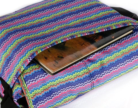 Materiałowa torba na laptopa do 15 cali - Loren Materiałowa torba na laptopa do 15 cali - Loren