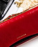 Skórzany elegancki portfel damski z ochroną RFID - Peterson