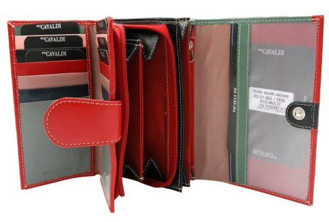 Duży, skórzany portfel damski z systemem RFID - 4U Cavaldi Duży, skórzany portfel damski z systemem RFID - 4U Cavaldi