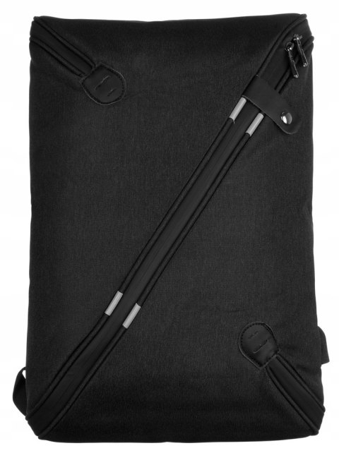 Pojemny plecak miejski z portem USB na laptopa - Cavaldi Pojemny plecak miejski z portem USB na laptopa - Cavaldi