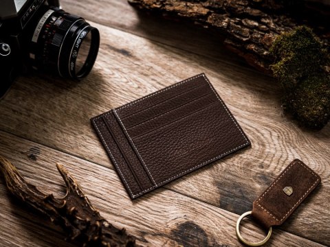 Skórzane etui na dokumenty i banknoty - Peterson Skórzane etui na dokumenty i banknoty - Peterson