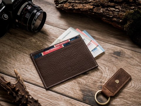 Skórzane etui na dokumenty i banknoty - Peterson Skórzane etui na dokumenty i banknoty - Peterson