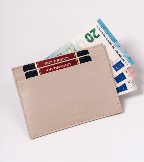Skórzane etui na dokumenty i banknoty - Peterson Skórzane etui na dokumenty i banknoty - Peterson