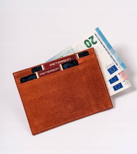 Skórzane etui na dokumenty i banknoty - Peterson Skórzane etui na dokumenty i banknoty - Peterson
