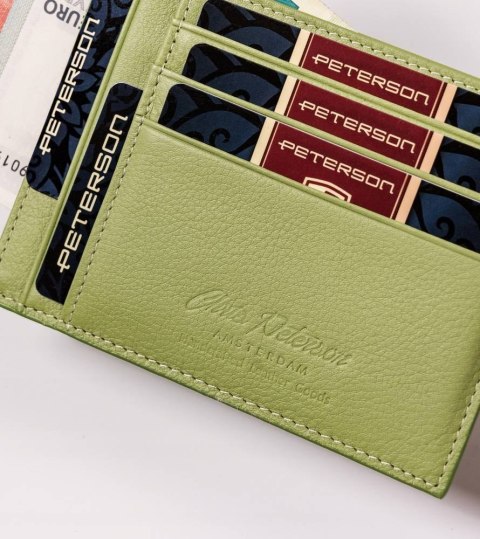 Skórzane etui na dokumenty i banknoty - Peterson Skórzane etui na dokumenty i banknoty - Peterson