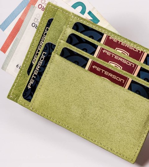Skórzane etui na dokumenty i banknoty - Peterson Skórzane etui na dokumenty i banknoty - Peterson