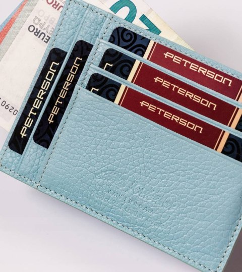 Skórzane etui na dokumenty i banknoty - Peterson Skórzane etui na dokumenty i banknoty - Peterson