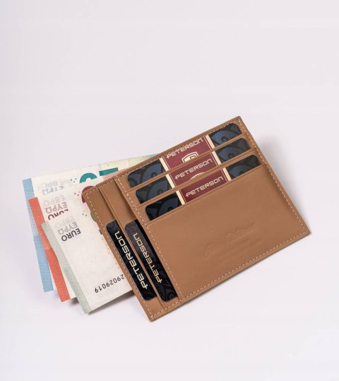 Skórzane etui na dokumenty i banknoty - Peterson Skórzane etui na dokumenty i banknoty - Peterson