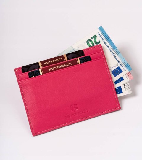 Skórzane etui na dokumenty i banknoty - Peterson Skórzane etui na dokumenty i banknoty - Peterson