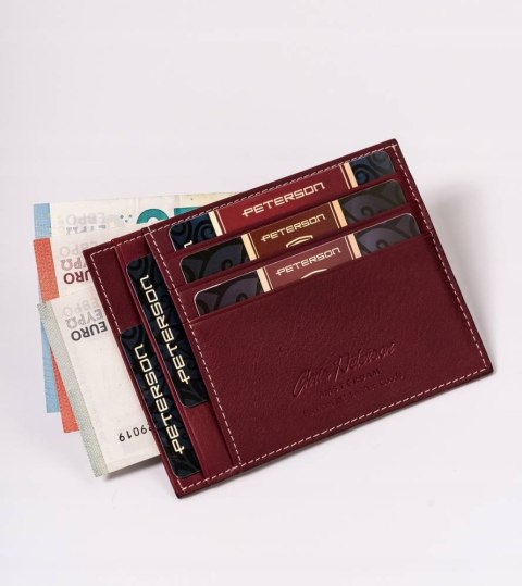 Skórzane etui na dokumenty i banknoty - Peterson Skórzane etui na dokumenty i banknoty - Peterson