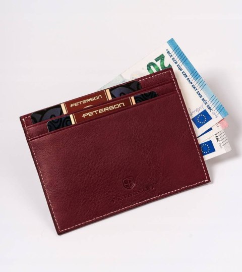 Skórzane etui na dokumenty i banknoty - Peterson Skórzane etui na dokumenty i banknoty - Peterson