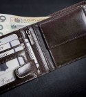 Skórzany portfel męski z systemem RFID - Rovicky