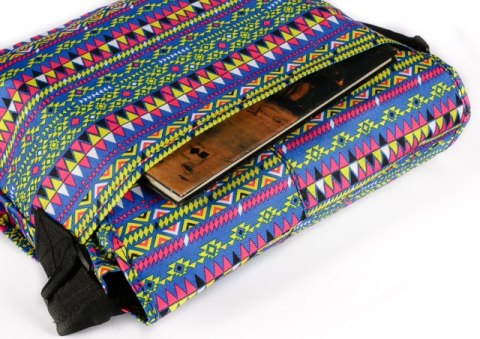 Materiałowa torba na laptopa do 15 cali - Loren Materiałowa torba na laptopa do 15 cali - Loren