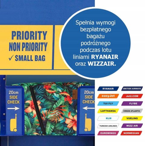 Plecak-torba podróżna z uchwytem na walizkę - Peterson Plecak-torba podróżna z uchwytem na walizkę - Peterson