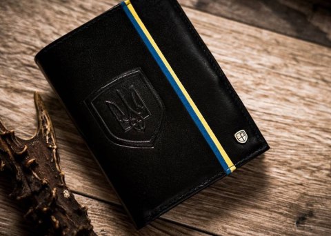 Skórzany portfel męski bez zapięcia z systemem RFID - Peterson Skórzany portfel męski bez zapięcia z systemem RFID - Peterson