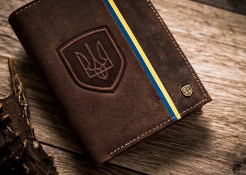 Skórzany portfel męski bez zapięcia z systemem RFID - Peterson Skórzany portfel męski bez zapięcia z systemem RFID - Peterson