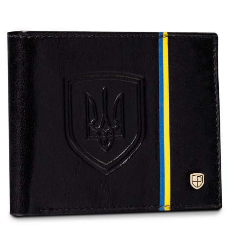Skórzany portfel męski w orientacji poziomej z systemem RFID - Peterson Skórzany portfel męski w orientacji poziomej z systemem RFID - Peterson