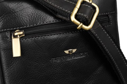 Torba skórzana PTN TB-709-COM BLACK Torba skórzana PTN TB-709-COM BLACK