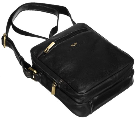 Torba skórzana PTN TB-709-COM BLACK Torba skórzana PTN TB-709-COM BLACK