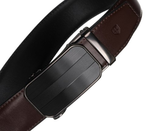 Elegancki pasek automatyczny ze skóry naturalnej - Peterson Elegancki pasek automatyczny ze skóry naturalnej - Peterson