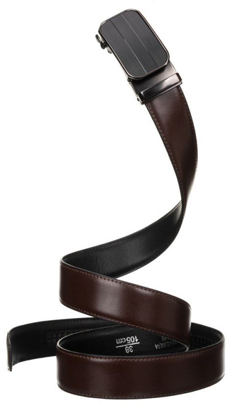 Elegancki pasek automatyczny ze skóry naturalnej - Peterson Elegancki pasek automatyczny ze skóry naturalnej - Peterson